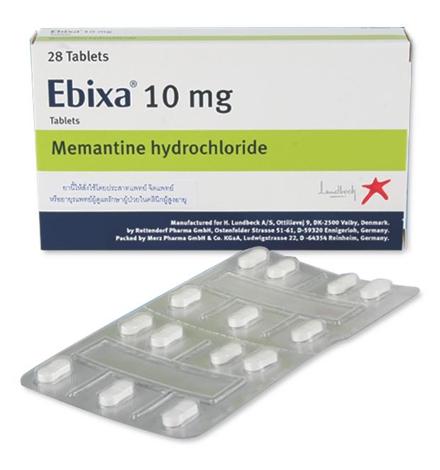 Ebixa Memantine Hcl 10mg Tablets 56 (Prescription Only - Do Not Buy Unless You Have A Script)