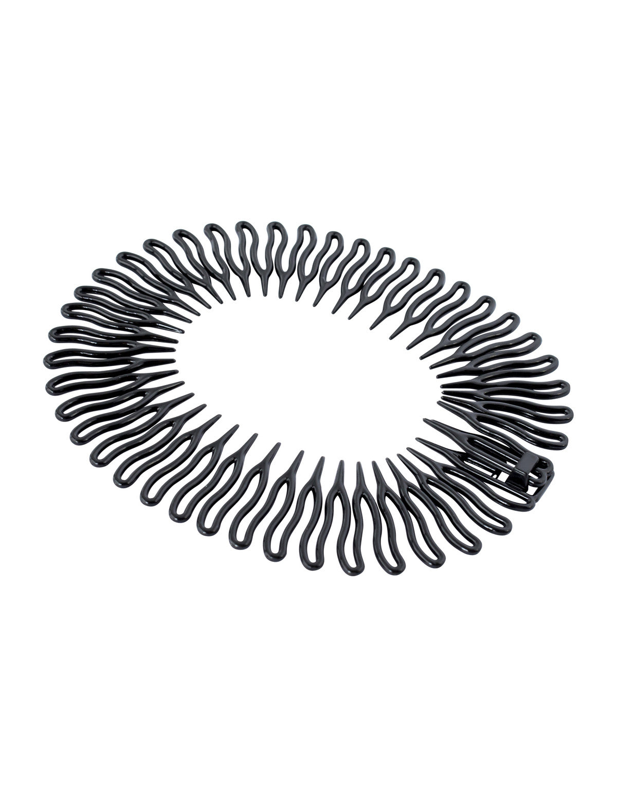 Mae Headband with Springcomb in Black