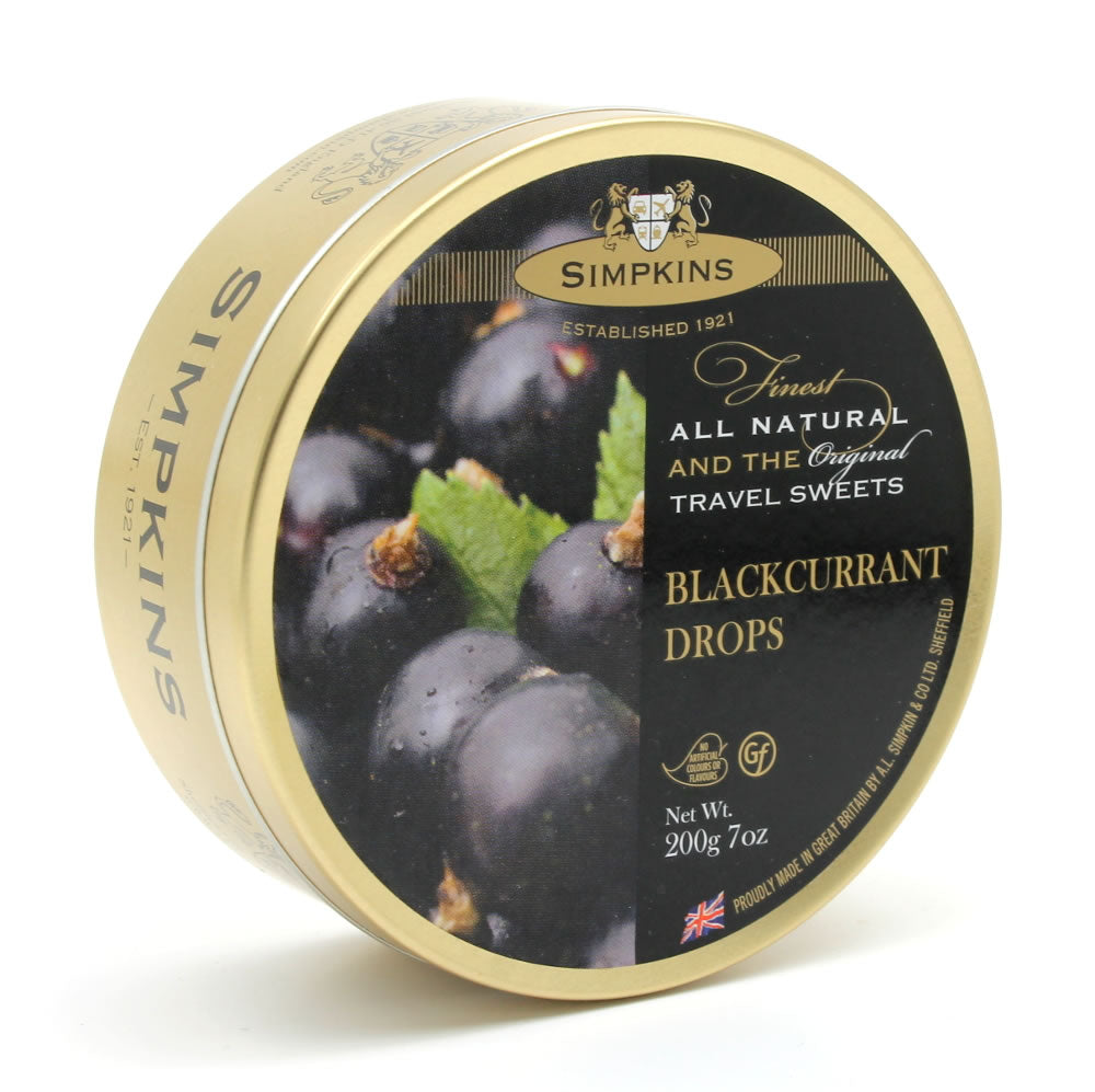 Simpkins Blackcurrent Tins
