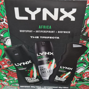 LYNX Africa Trio Gift Set 3pc
