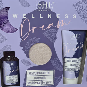 SHE Wellness Pamper Dream 4pc Set