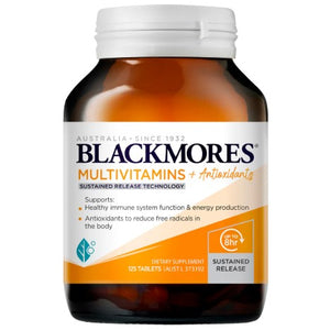 Blackmores Sustained Release Multi + Antioxidant 125s
