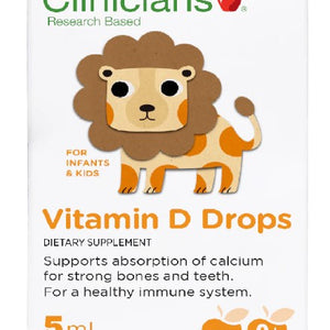 Clinicians Vitamin D Drops 5ml