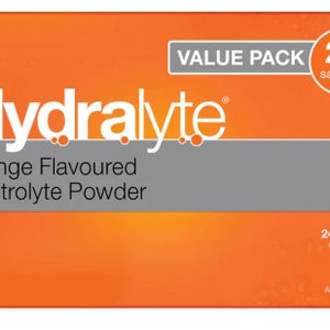 Hydralyte Orange Sachets 24s