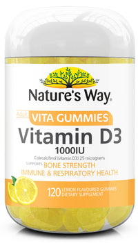 Natures Way Adult Vege Vitamin D 120s