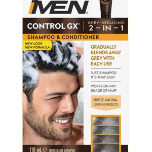 Just For Men Control GX Grey Reducing 2 in 1 Shampoo and Conditioner