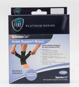 Neat Spray Gel Ankle Sup Brace Large Black