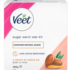Veet Warm Wax with Argan Oil 360g