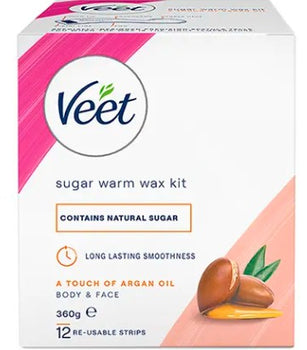 Veet Warm Wax with Argan Oil 360g
