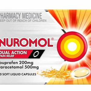 Nuromol Dual Action Liquid Caps 60s