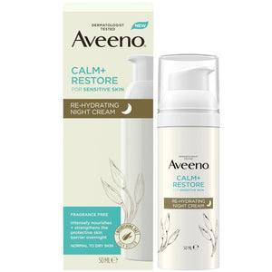 AVEENO Calm + Restore Rehydration Night Cream 50ml