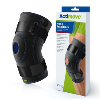 Acti Knee Horseshoe w Stay Black Large