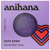 Anihana Bath Bomb Lavender Love 180g
