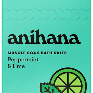 Anihana Bath Salts Lime & Peppermint 350g