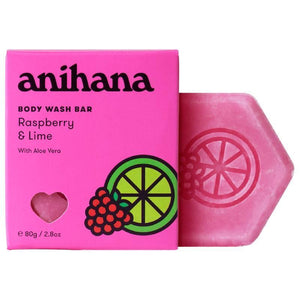 Anihana Shower Bar Raspberry & Lime 80g