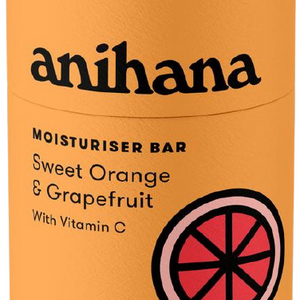 Anihana Solid Moisturiser Orange & Grapefruit 75g