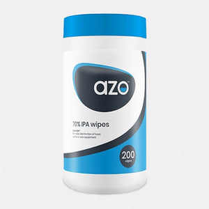 Azo Alcohol Wipes 200
