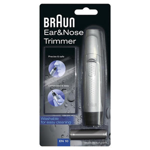 BRAUN EN10 Ear & Nose Trimmer Silver