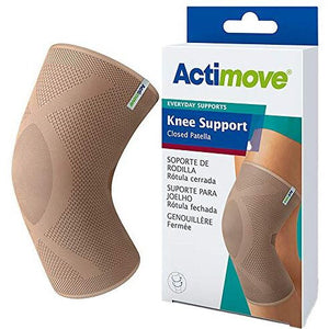 BSN Everyday Knee Support Closed Patella Biege Large