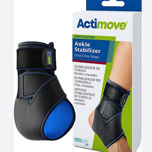 BSN Medical-Ankle Stabilizer Criss Cross Strap Black