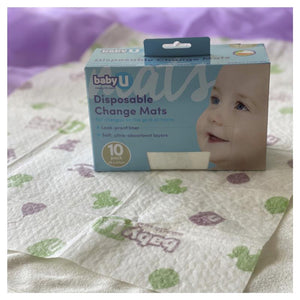 Baby U Change Mats 10pk