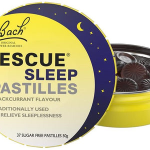 Bach Rescue Sleep Pastilles Blackcurrant 50g