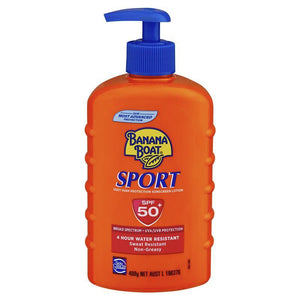 Banana Boat Sport Pump 400g SPF50+