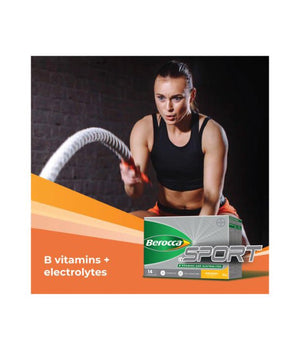 Berocca Sport Powder Sachets Orange 24s