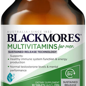 Blackmores Sustained Release Mens Multi 90 Tablets