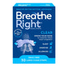 Breathe Right Nasal Strips Clear Large 30s