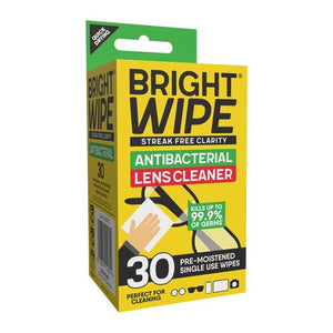 Bright Wipe Lens Cleaner 30pk