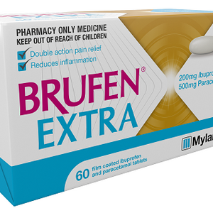 Brufen Extra 200/500mg Ibuprofen/Paracemtol 60s