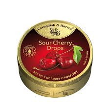Cav&Harv Sour Cherry Drops - 200g of Delectable All-Natural Drops