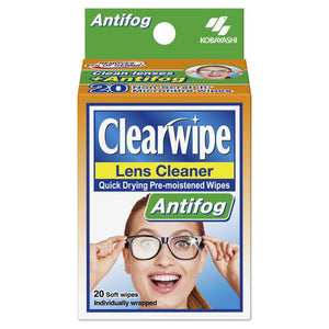Clearwipe Antifog Lens Cleaner 20s