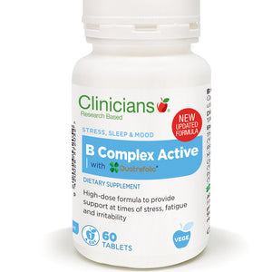 Clinicians B Complex Active 60 Tablets
