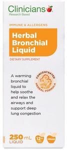 Clinicians Herbal Bronchial Liquid 250ml