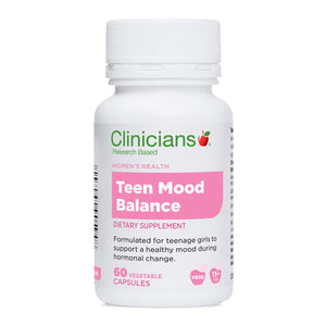 Clinicians Teen Mood Balance Vege Capsules 60s