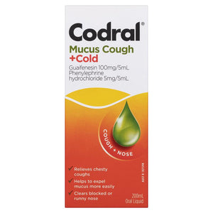 Codral Relief Mucus/Cough/Cold 200ml