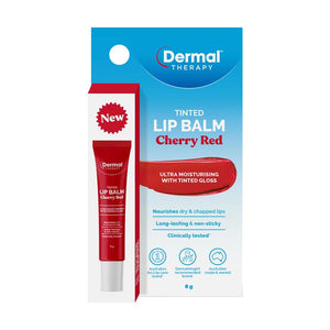 DERMAL THERAPY Lip Balm Tint Cherry Red 8g