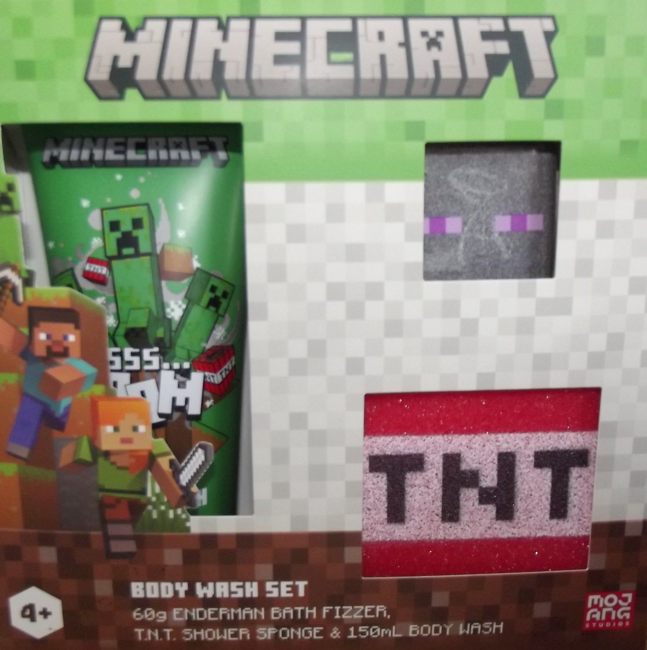 Disney Minecraft Body Wash 3pc Set