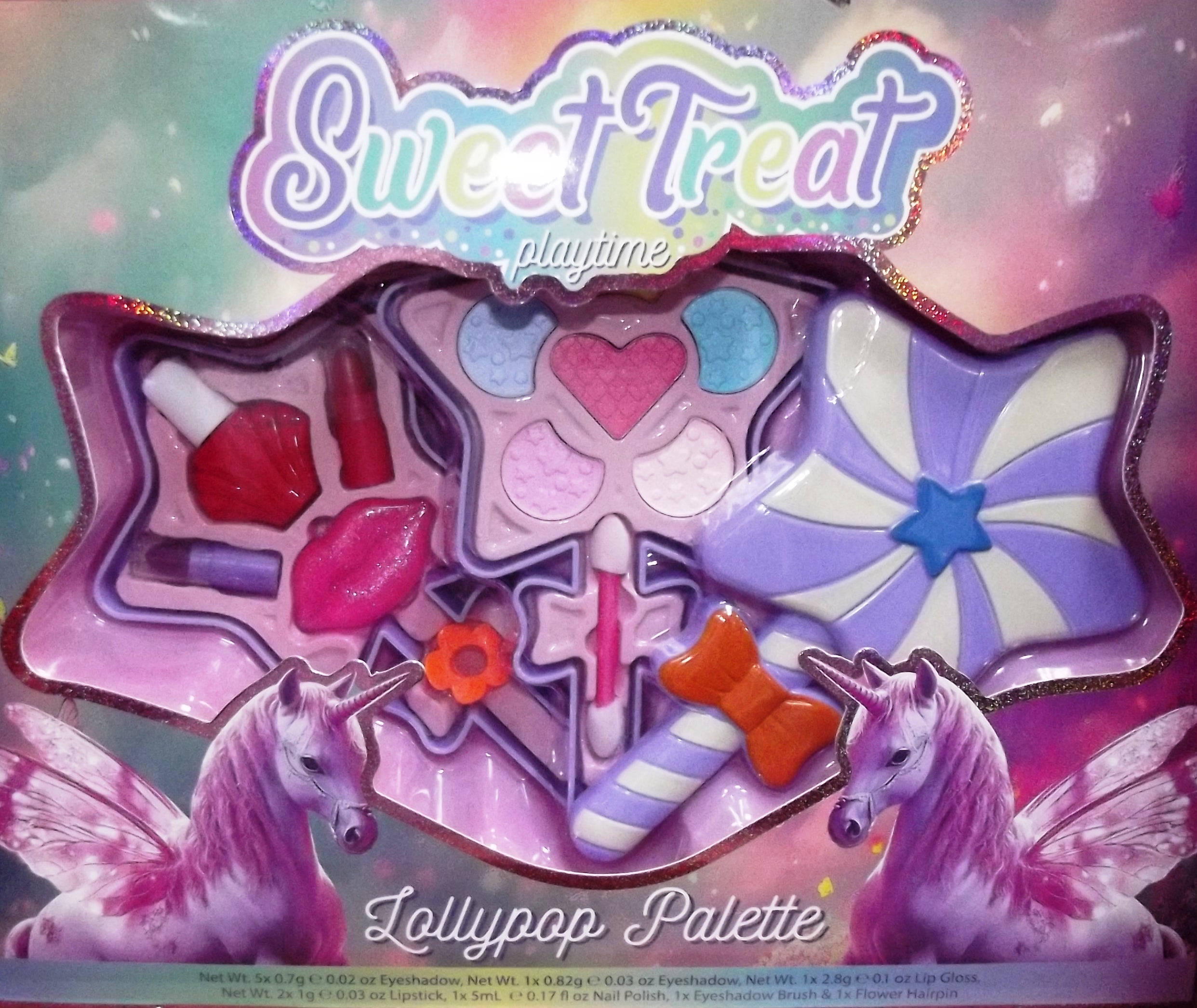 Sweet Treats Star Lollypop Palette 1pc
