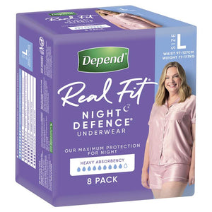 Depend Underwear Night Female Large 8