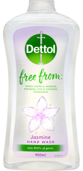 Dettol Hand Wash Jasmine Refill 950ml