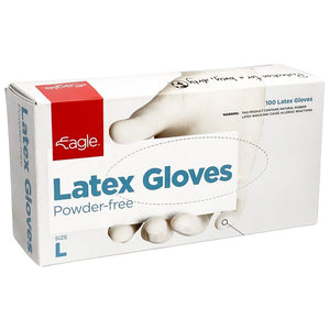 EAGLE Latex Gloves Large 100s