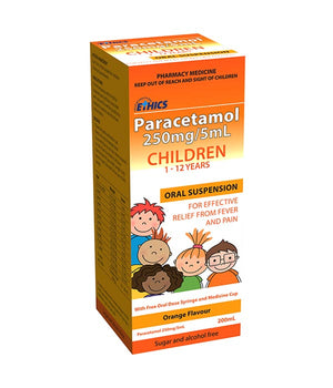 Ethics Paracetamol 120mg/5ml 200ml