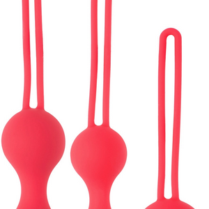 Eyden Kegel Ball Set Dark Pink 3 Piece