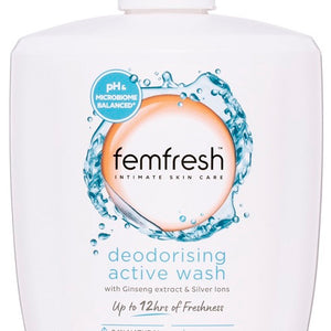 Femfresh Deodorising Active Wash 600ml