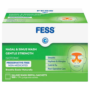 Fess Sinu Cleanse Gentle Wash 100s