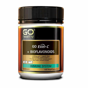 GO Ester-C+Bioflavonoids Vege Capsules 100s