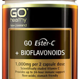 GO Ester-C+Bioflavonoids Vege Capsules 200s